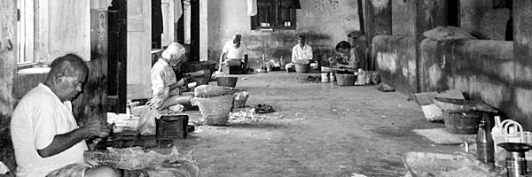 Fabrique de Beedis à Mysore