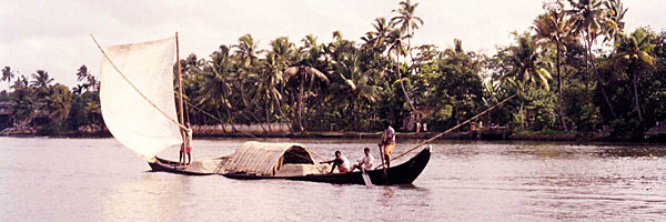 Backwaters à Allepey